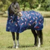 Saxon 600D Pony Combo Neck Medium Turnout Rug - Unicorn Print