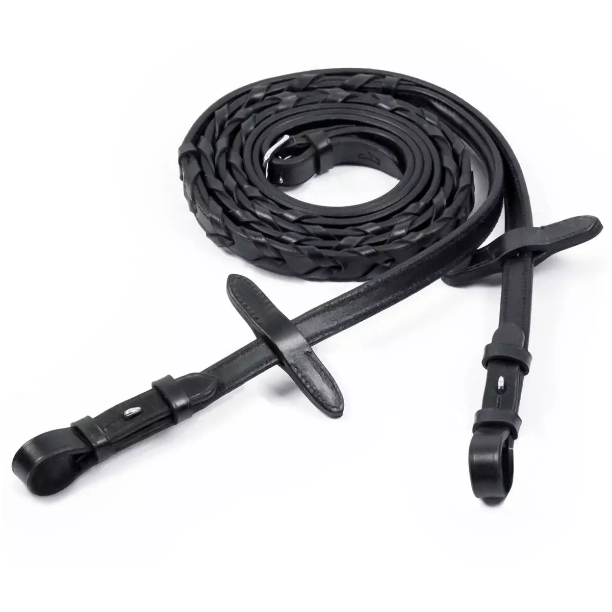 Schockemohle Braided Reins With Buckle - Image 2