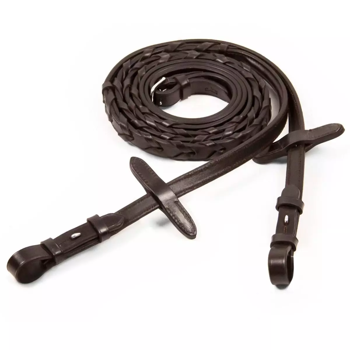 Schockemohle Braided Reins With Buckle - Image 4