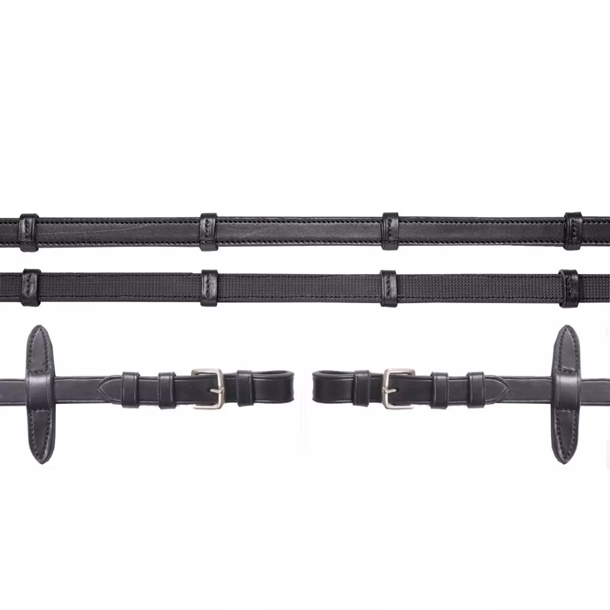 Schockemohle Rubber Bridle Reins With Buckle - Image 2