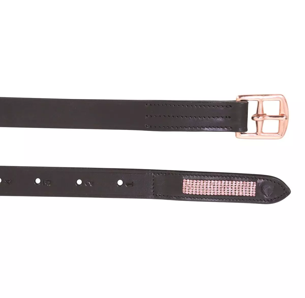 Hy Equestrian Rosciano Rose Gold Stirrup Leathers