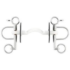 Nathe Pelham 15 Mm With Soft Mullen Mouth, Port And Short Cheeks