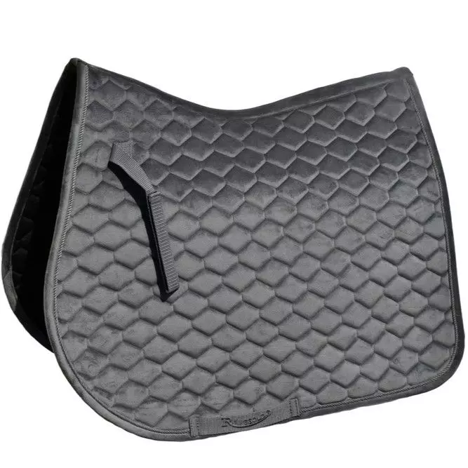Rhinegold Velvet Hexagon GP Saddle Pad - Image 6