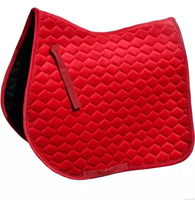 Rhinegold Velvet Hexagon GP Saddle Pad - Image 12