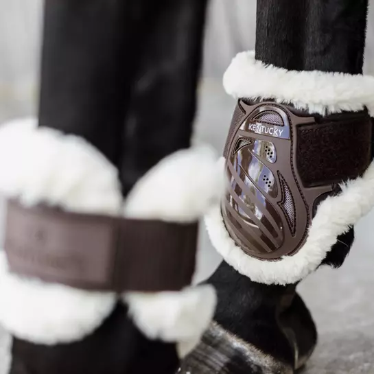 Kentucky Horsewear Kentucky Vegan Sheepskin Young Horse Fetlock Boots - Image 15