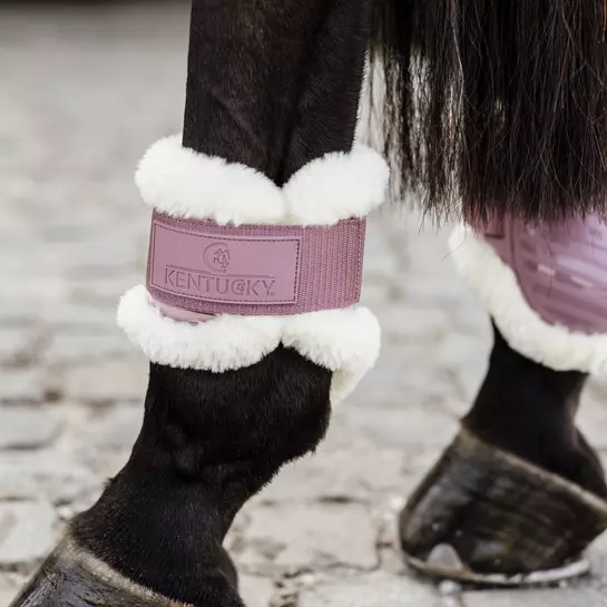 Kentucky Horsewear Kentucky Vegan Sheepskin Young Horse Fetlock Boots - Image 11