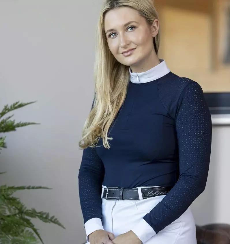 LeMieux Olivia Show Shirt Long Sleeve - Image 18