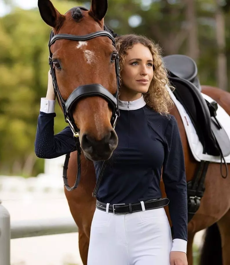 LeMieux Olivia Show Shirt Long Sleeve - Image 2