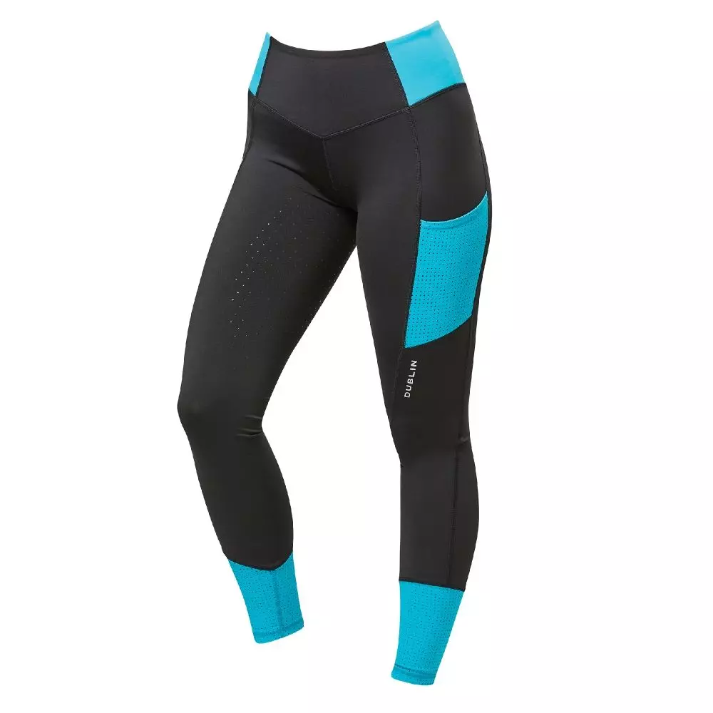 Dublin Power Performance Mid Rise Colour Block Tights - Image 12