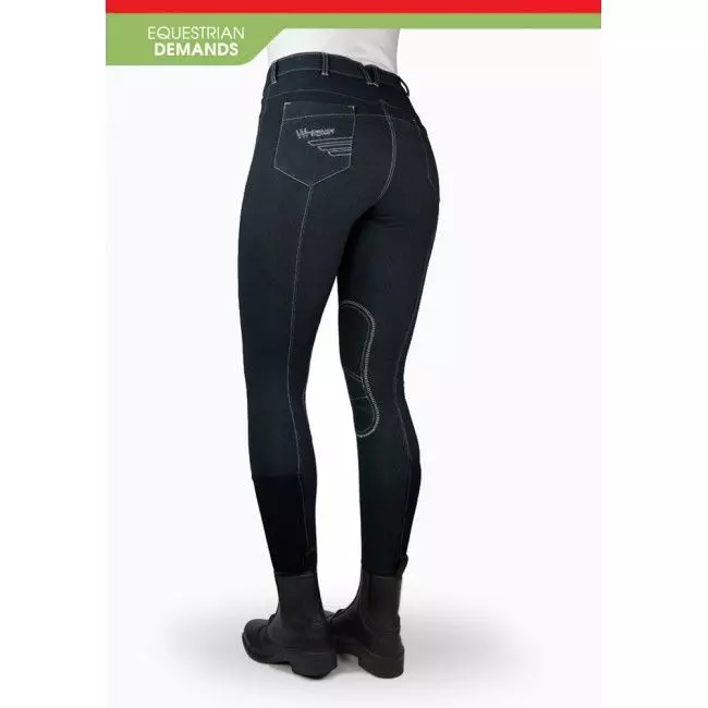 John Whitaker Rawdon Denim Effect Breeches - Image 8