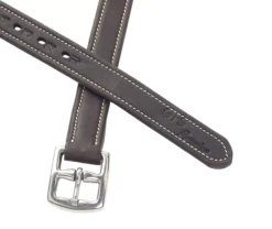 GFS Premier Stirrup Leathers With Contrast Stitching