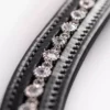 Premier Equine Bergamo Shaped Diamante Browband