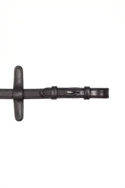 Henry James Bio Grip Hybrid Rubber Reins With Leather Stoppers