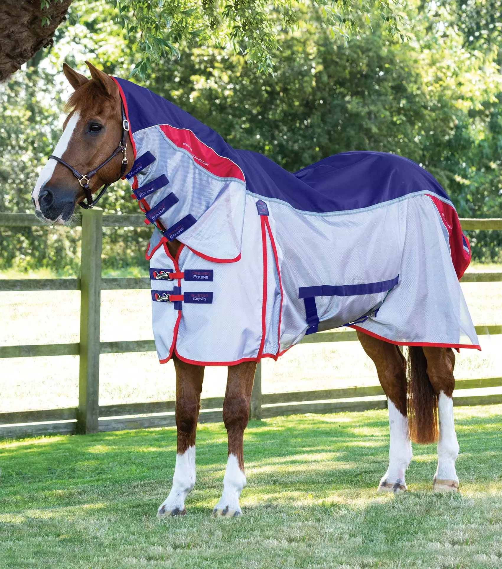 Premier Equine Buster Stay-Dry Super Lite Fly Rug With Surcingles - Image 13