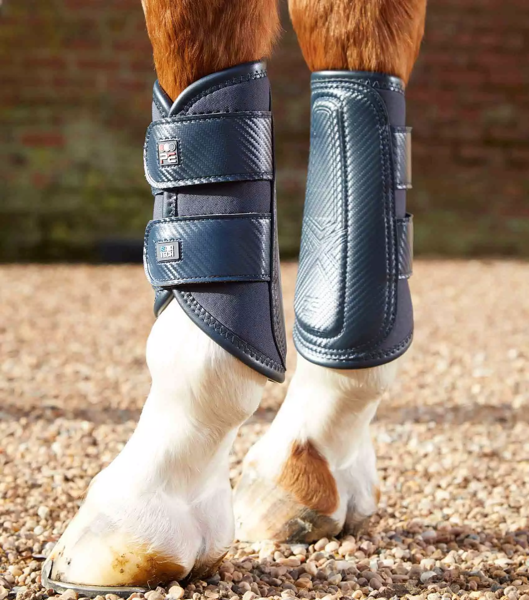 Premier Equine Carbon Air-Tech Double Locking Brushing Boots - Image 8