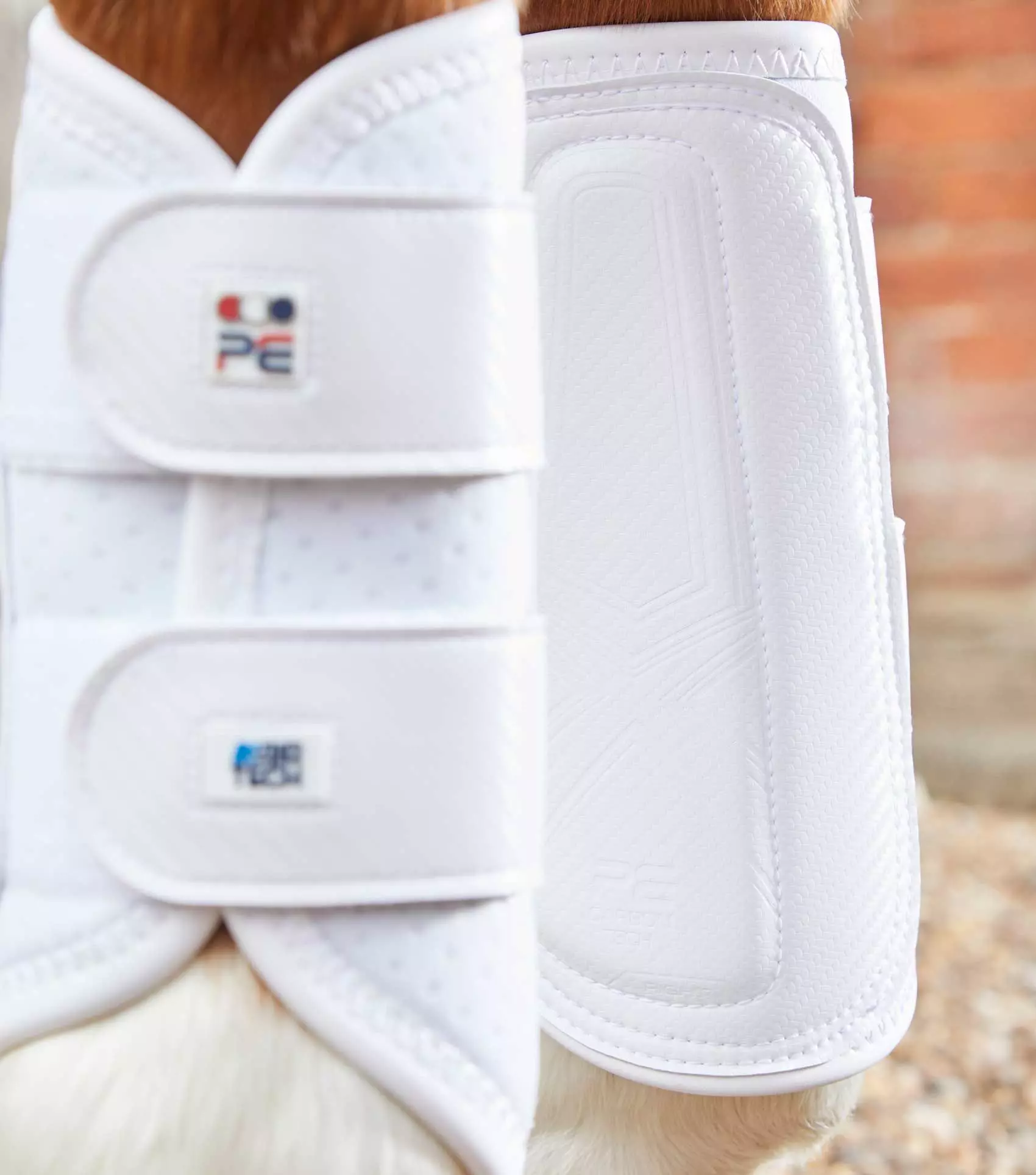 Premier Equine Carbon Air-Tech Double Locking Brushing Boots - Image 2