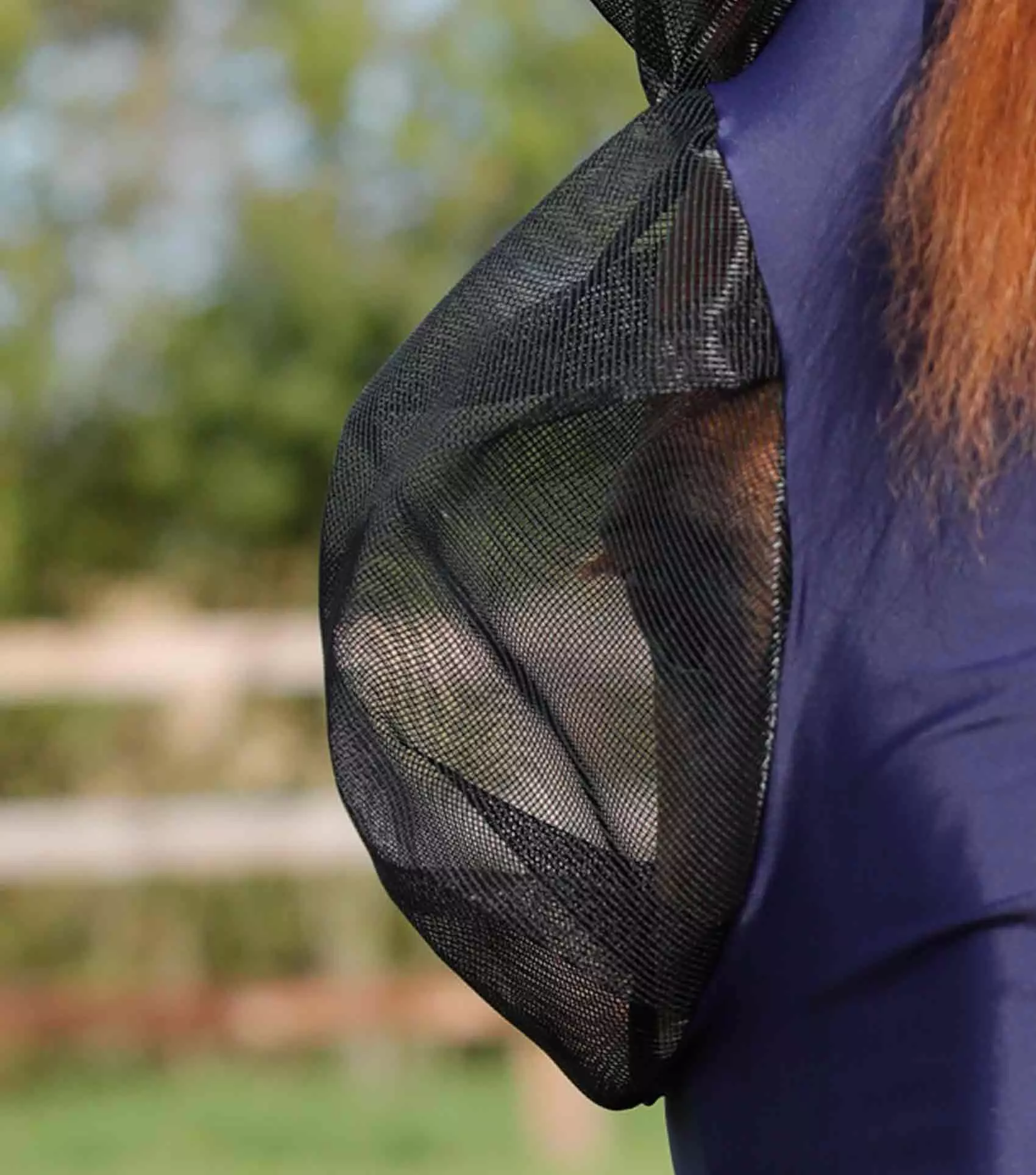 Premier Equine Comfort Tech Lycra Fly Mask Xtra - Image 15