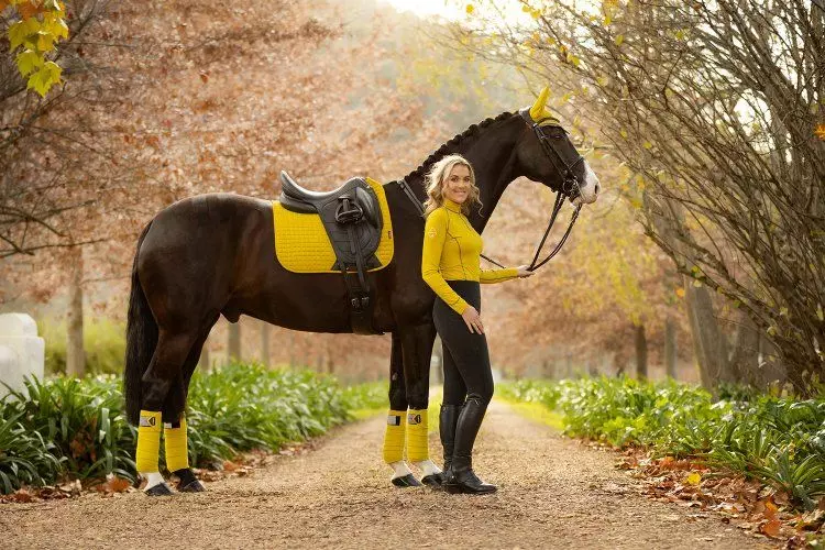 Lemieux ProSport Suede Dressage Square - Image 16