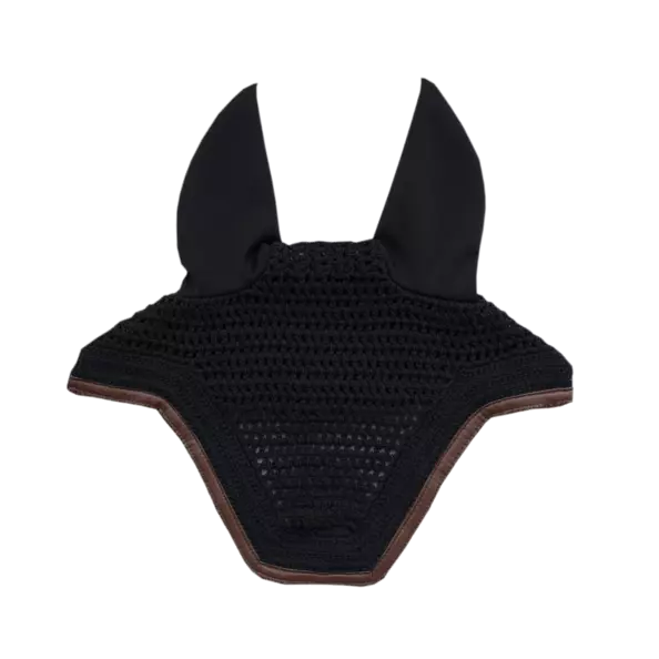 Kentucky Horsewear Kentucky Wellington Leather Fly Veil - Soundless