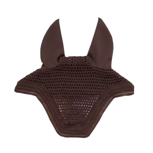 Kentucky Horsewear Kentucky Wellington Leather Fly Veil - Soundless - Image 2