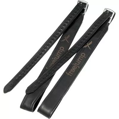 Freejump Classic Wide Stirrup Leathers - Image 3