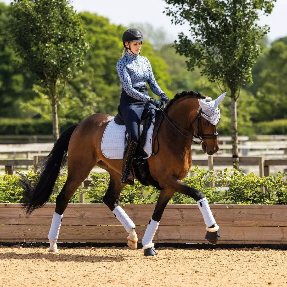 Lemieux ProSport Suede Dressage Square - Image 15