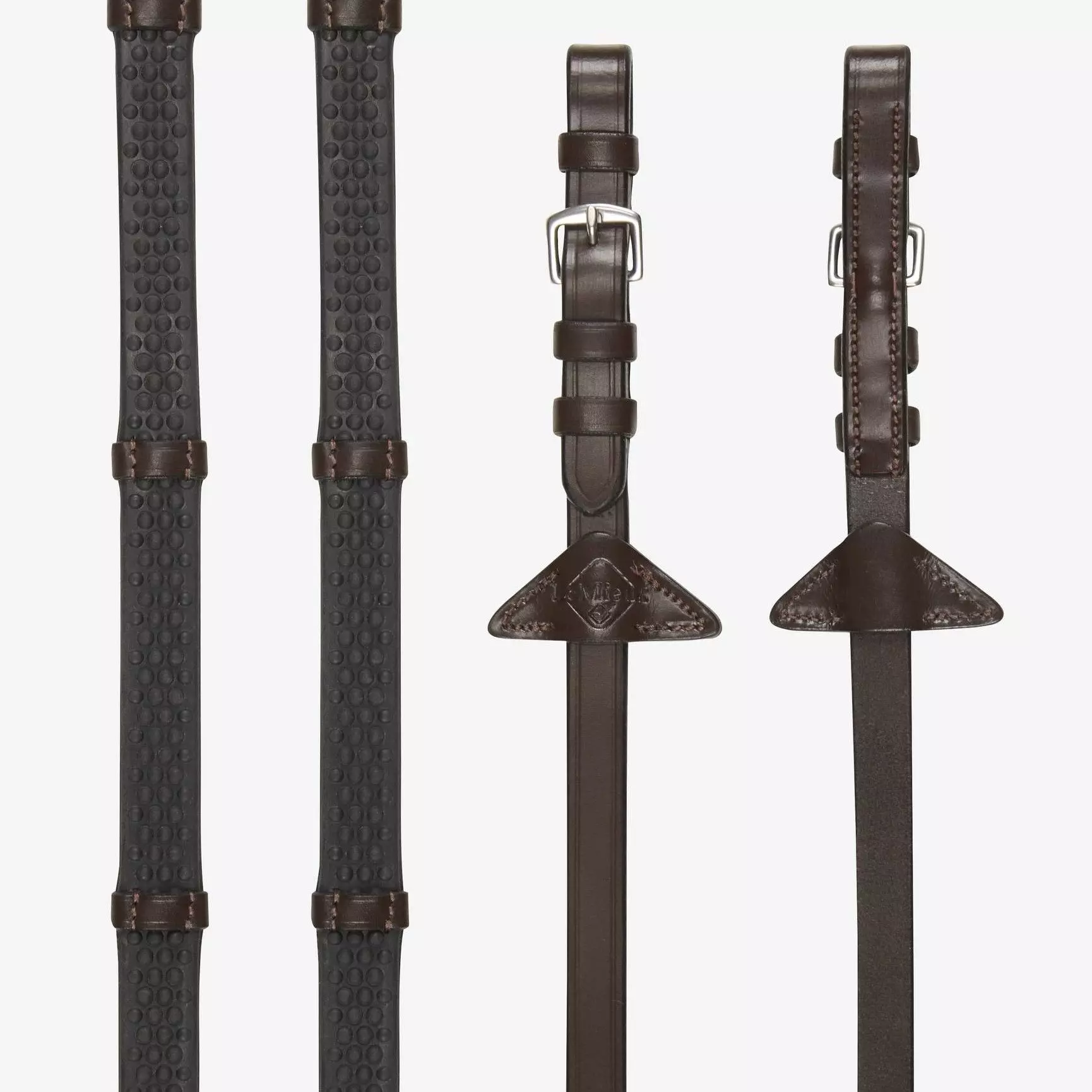 LeMieux Soft Rubber Reins With Stoppers - Image 7