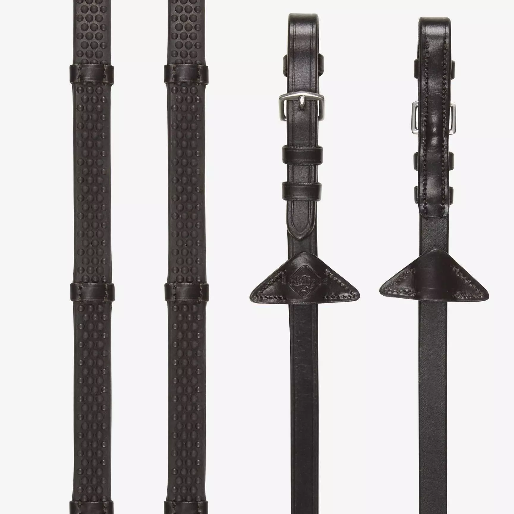 LeMieux Soft Rubber Reins With Stoppers - Image 4
