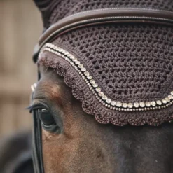 Kentucky Horsewear Kentucky Fly Veil Wellington Stone And Pearl Soundless