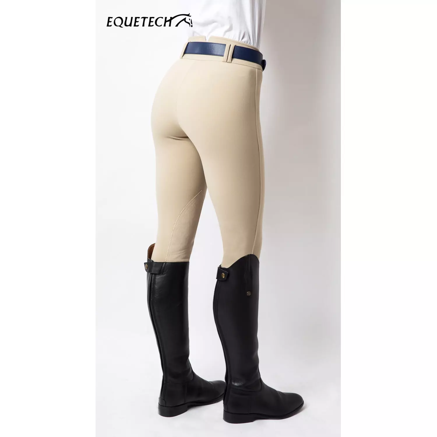 Equetech Ladies Foxhunter Hybrid Breeches - Image 2