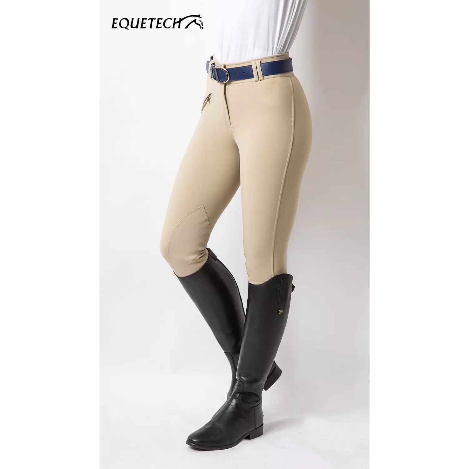 Equetech Ladies Foxhunter Hybrid Breeches - Image 10