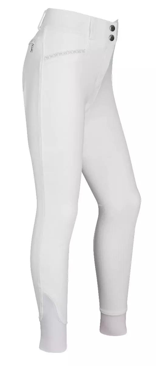 LeMieux St Tropez Youth Breech - White - Image 5