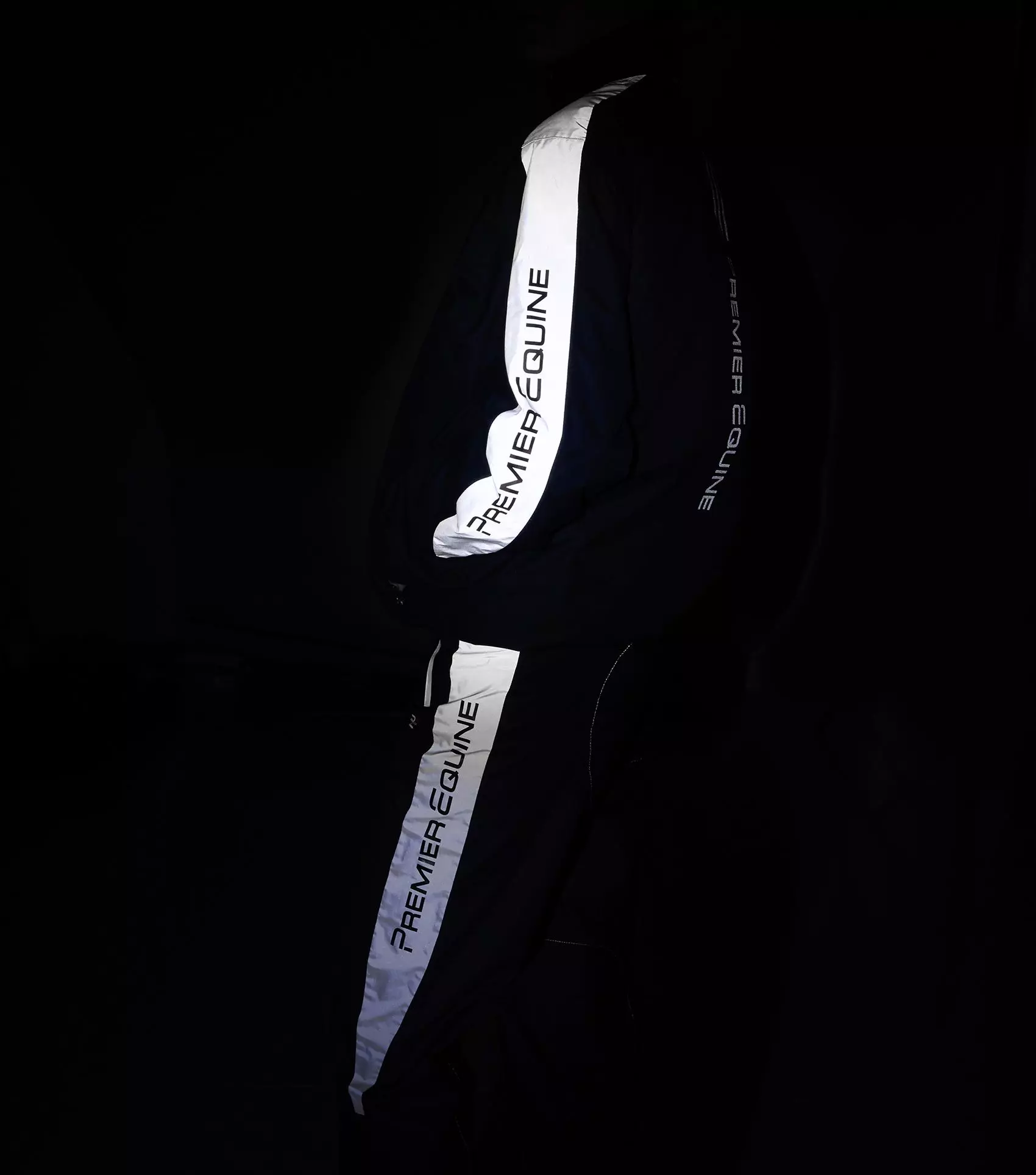 Premier Equine Lumen Reflective Unisex Riding Jacket - Navy