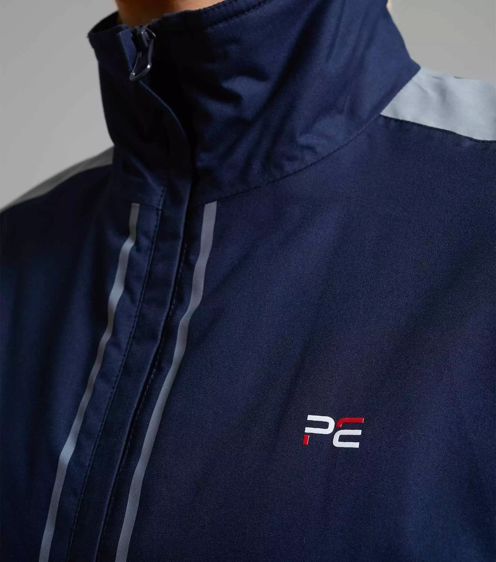 Premier Equine Lumen Reflective Unisex Riding Jacket - Navy - Image 16