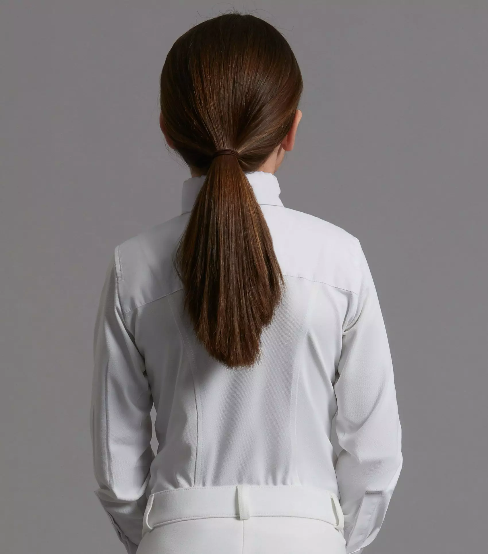 Premier Equine Tessa Girls Long Sleeve Show Shirt - Image 3