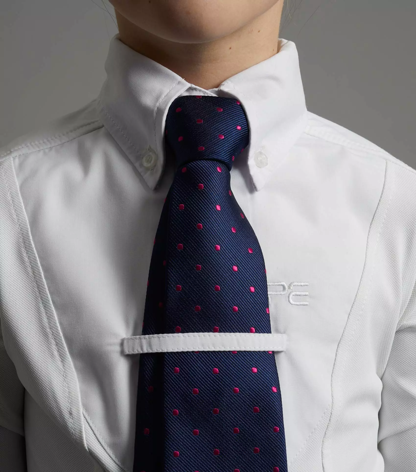 Premier Equine Tessa Girls Long Sleeve Show Shirt - Image 5