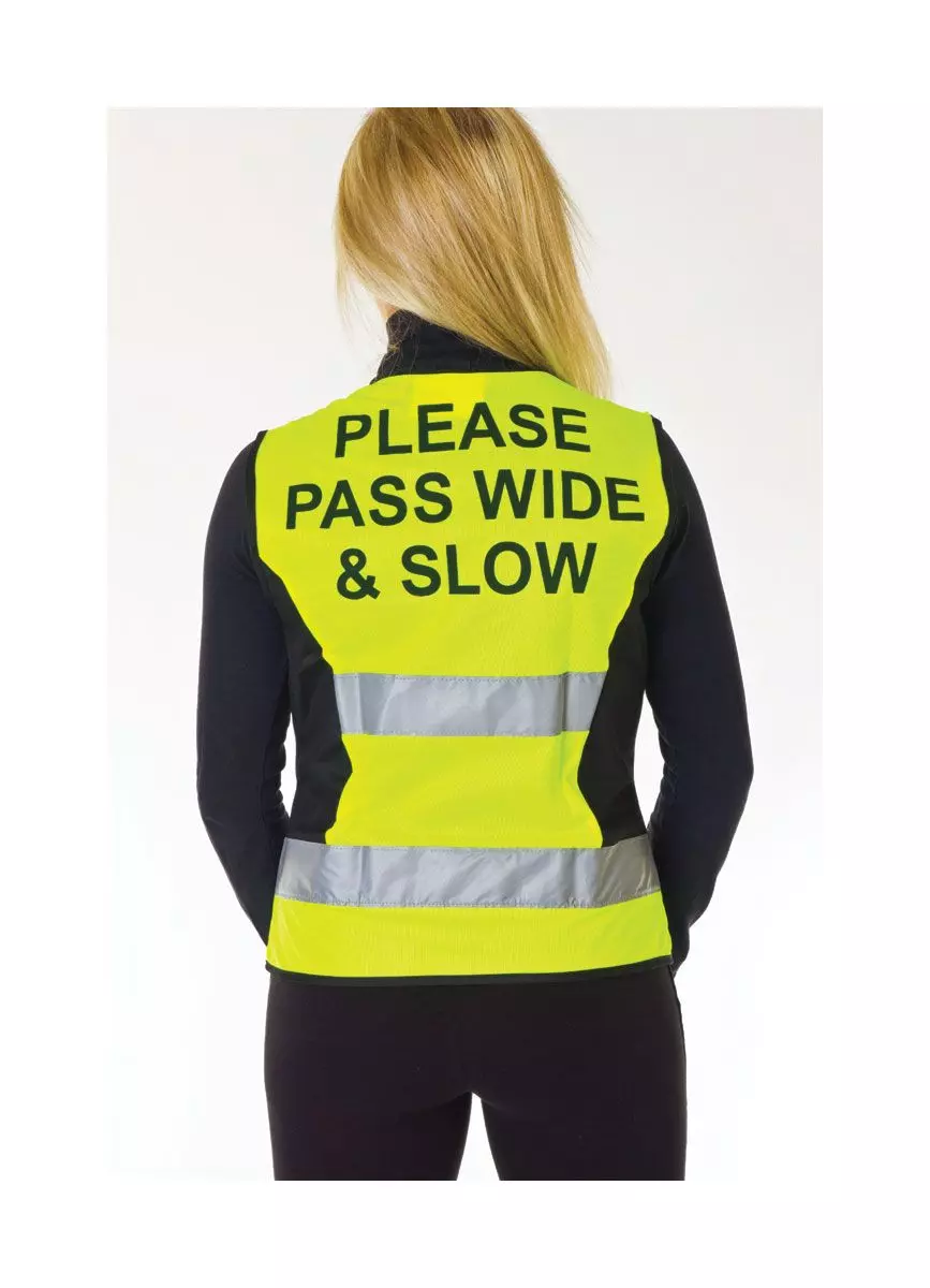 HyVIZ Waistcoat - Please Pass Wide & Slow - Image 8