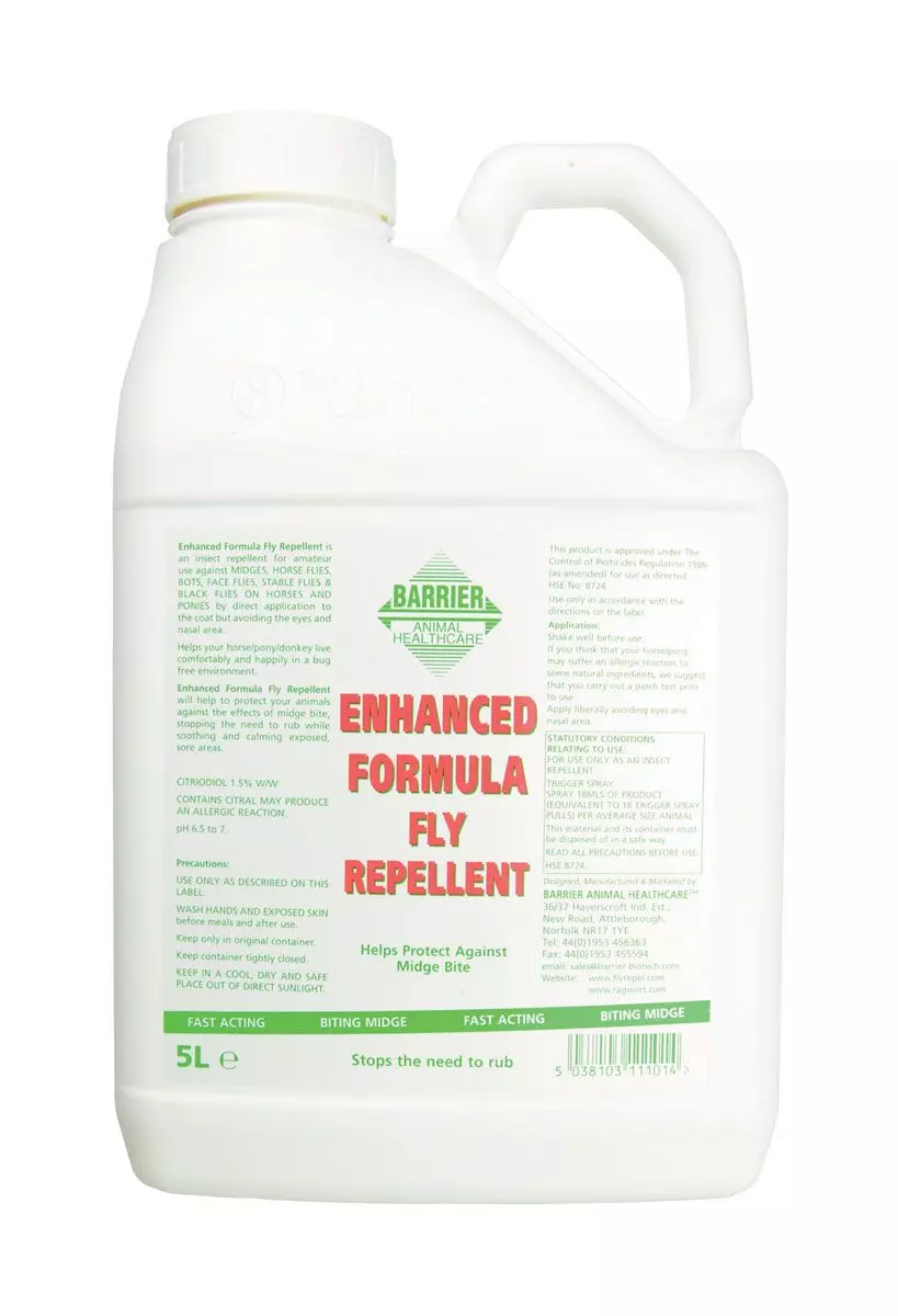 Barrier Enhanced Formula Fly Repellent