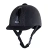 Rhinegold 'Glitter' Pro Riding Hat Adult Sizes 56 To 59cm Black