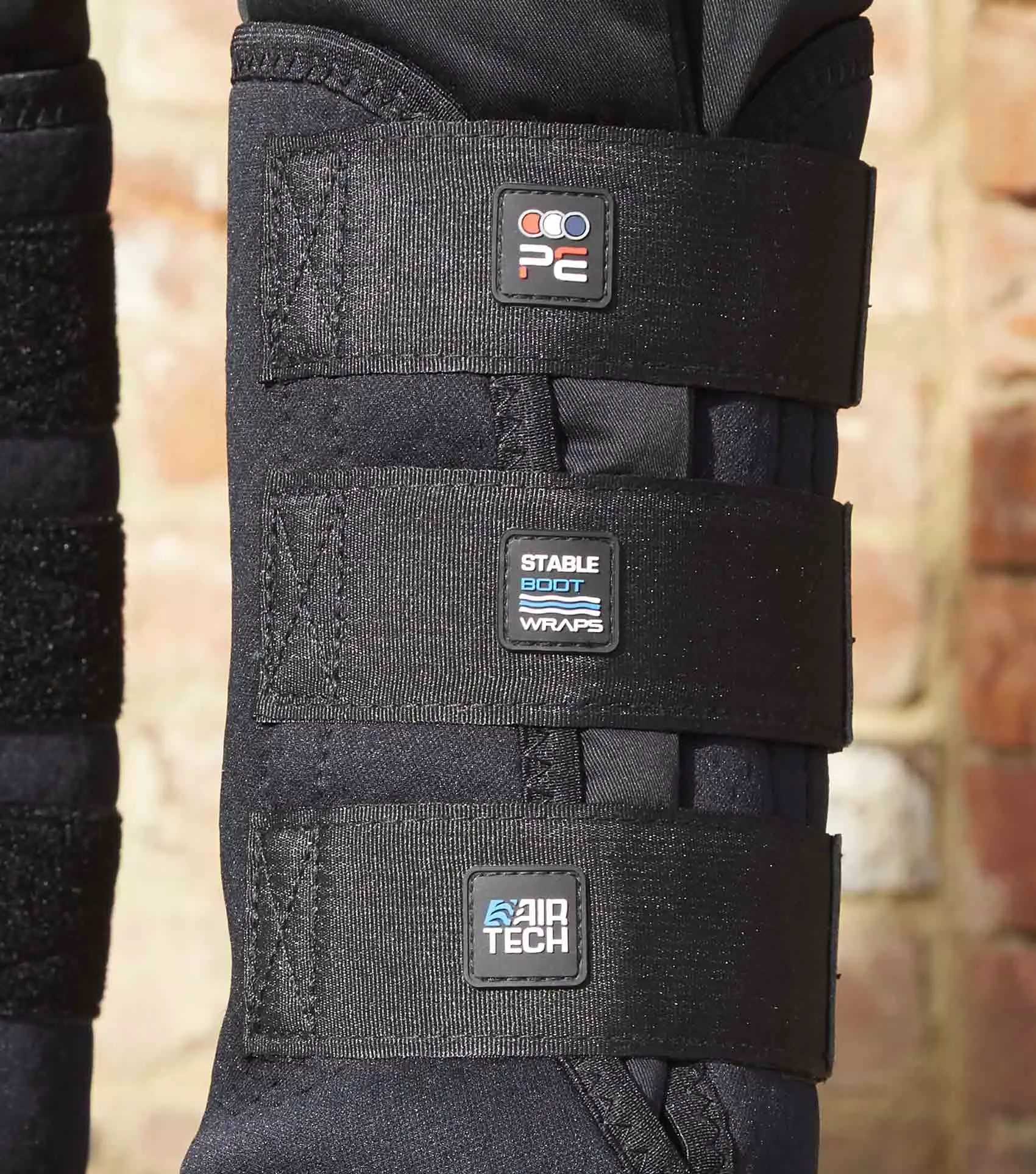 Premier Equine Stable Boot Wraps - Black - Image 9
