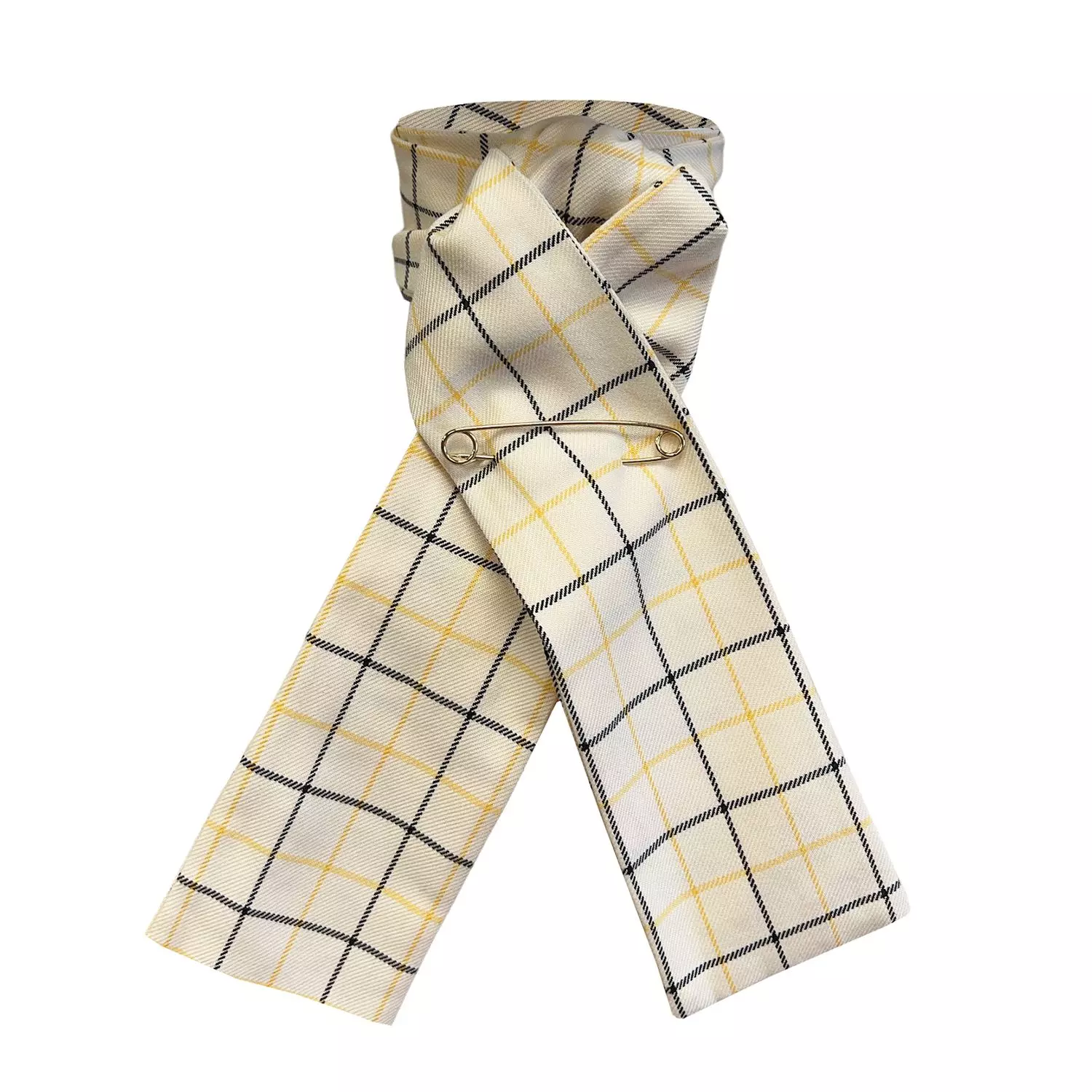 Equetech Tattersall Check Riding Stocks - Image 3