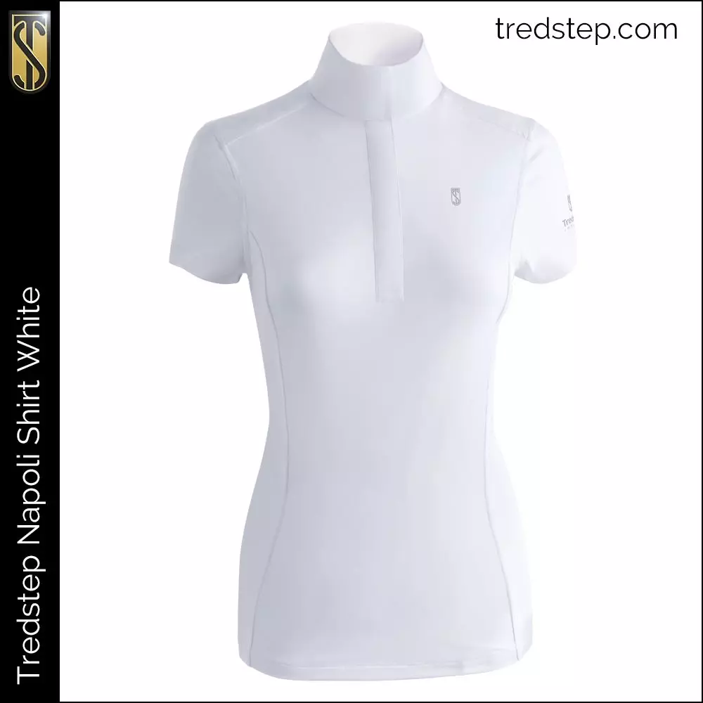 Tredstep Napoli Short Sleeve Show Shirt - White - Image 4