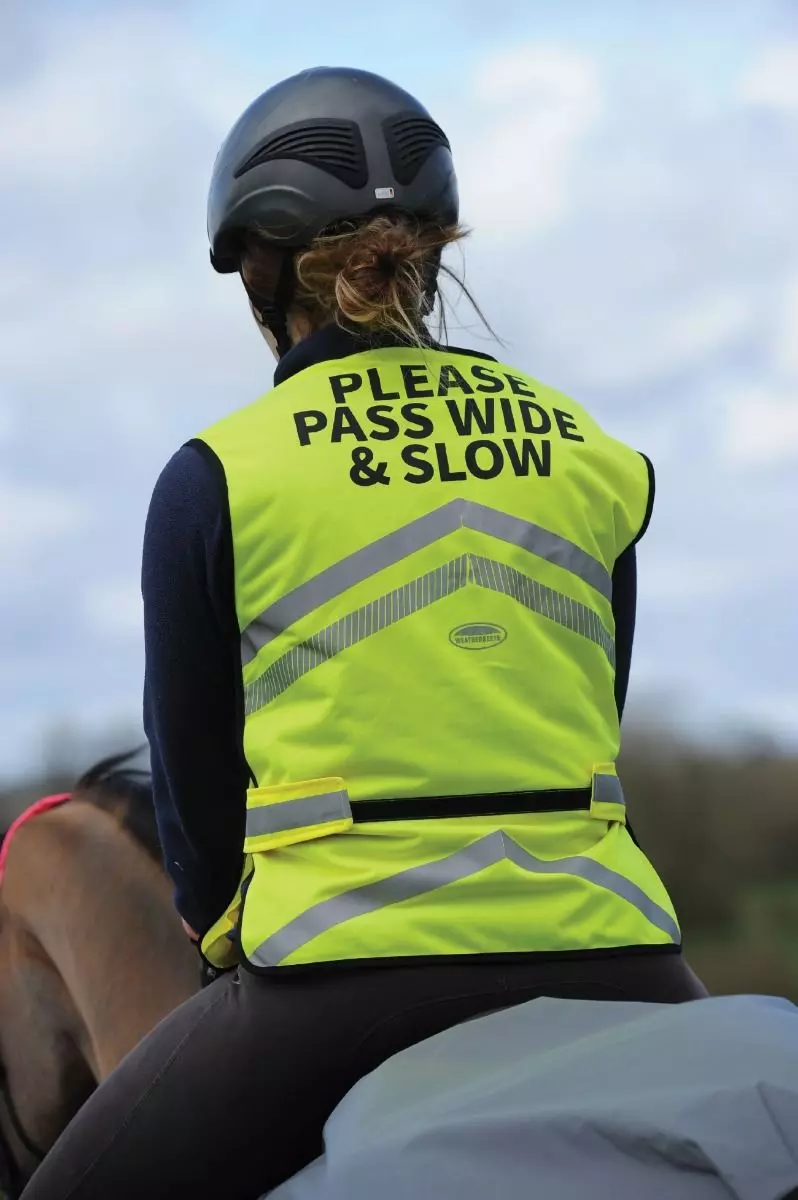 Weatherbeeta Reflective Waistcoat Hi Vis Adults - Image 8