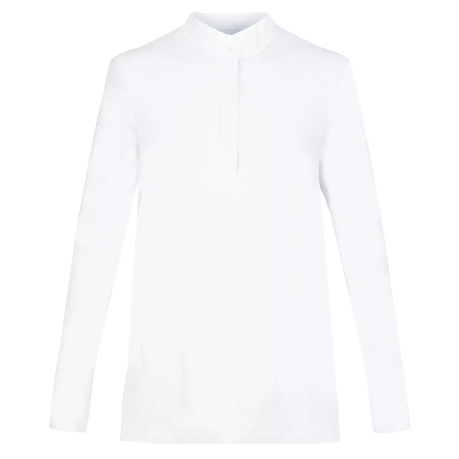 Equetech Junior Winter Stock Shirt - White - Image 7